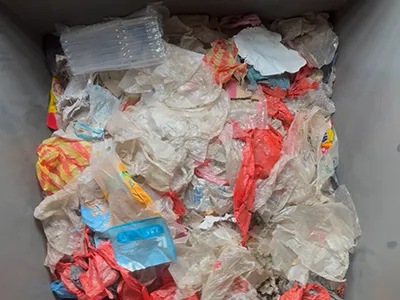 Waste plastics
