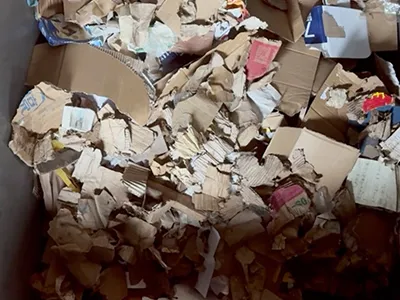 Waste paper