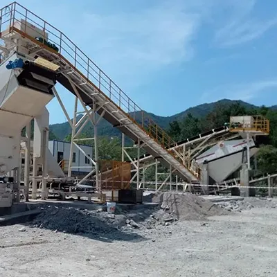 100t/h Construction Waste Crushing & Sorting System in Jiangsu