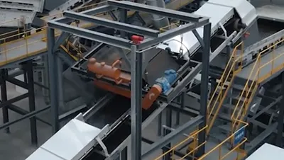 Magnetic Separation System (Overhead Magnetic Separator)