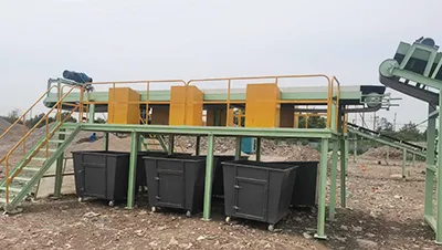 Bulky Waste Sorting System (Manual Sorting Platform)