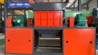 Dual Shaft Bag Breaker, Waste Bag Opener