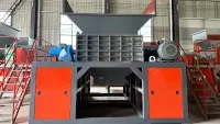 Stationary Pre-Shredder, Twin-Shaft Shredder
